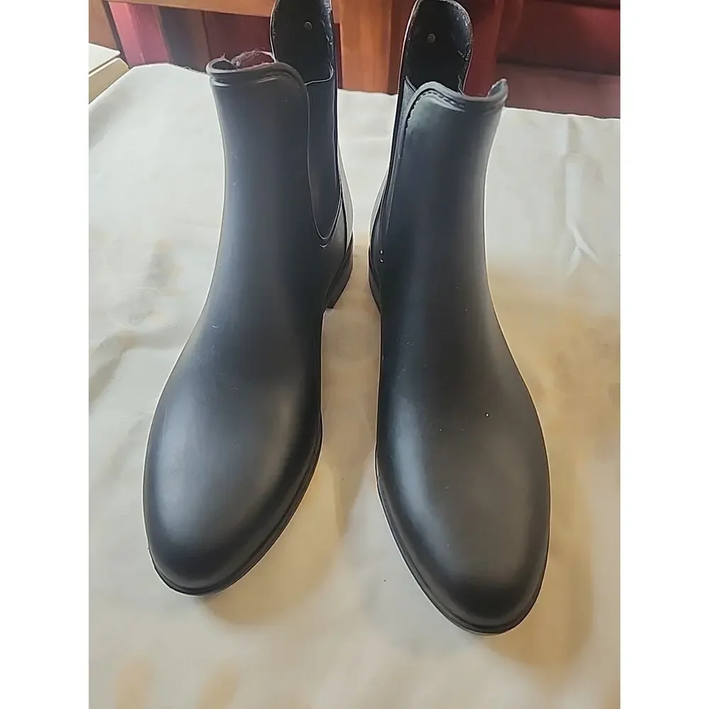Sam Edelman Tinsley Chelsea Ankle Boot Black Waterproof sz 12 - Picture 4 of 11